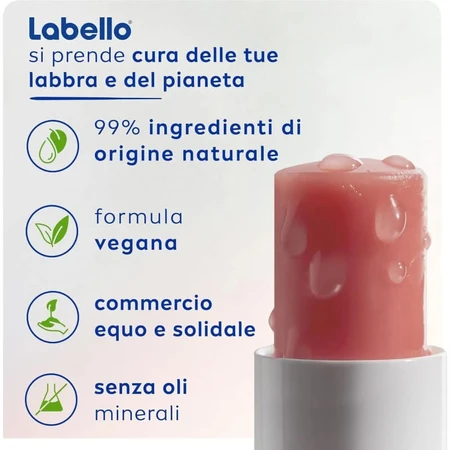 Labello Hyaluronsäure Lip Hydration Plus – Lippenbalsam – Rose