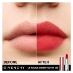 Givenchy Le Rouge Sheer Velvet - Matte Lipstick No. 36 L'Interdit