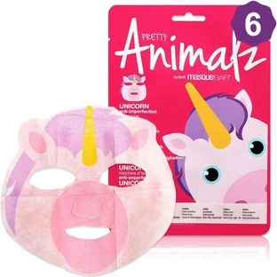 Mască Pretty Animalz Unicorn – mască din țesătură împotriva imperfecțiunilor