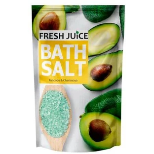Avocado &amp; Cherymoia Bath Salt, 500 g, Fresh Juice