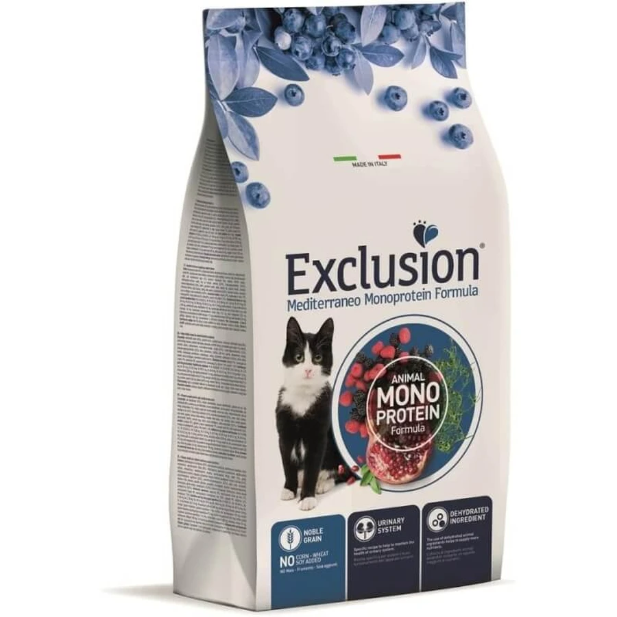 Exclusion Mediterraneo Noble Graincat Tuna - Compleet droogvoer voor gesteriliseerde/gecastreerde katten, 12 kg