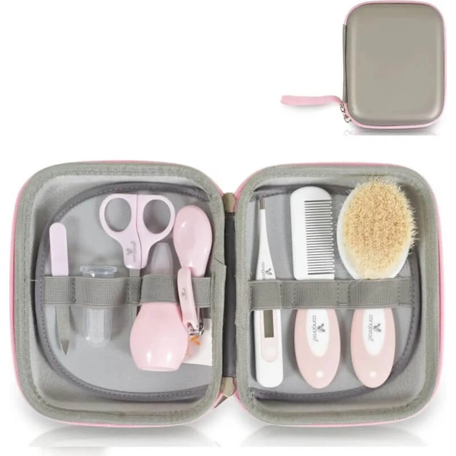 Coffret de soins pour bébé Cangaroo Hygiene - Rose