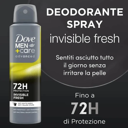 Dove Man+care Advanced Invisible Fresh – Deodorant-Spray, 150 ml