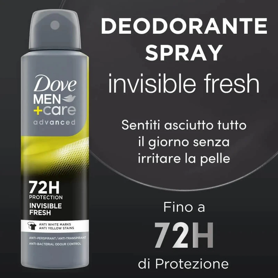 Dove Man+care Advanced Invisible Fresh – Deodorant-Spray, 150 ml