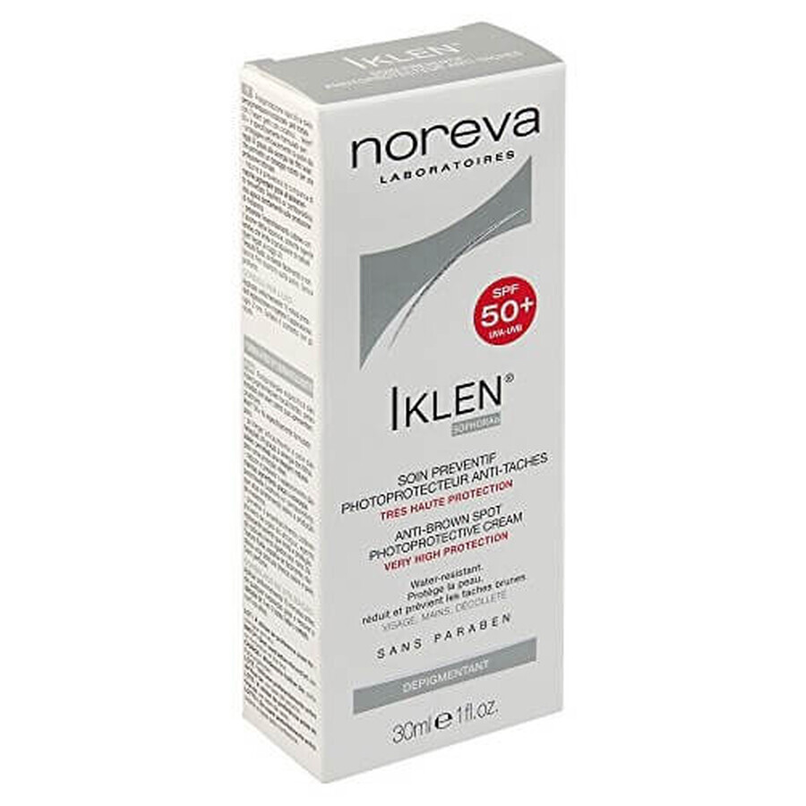 Boutique Crème contre les taches brunes avec SPF 50+ Iklen+, 30 ml, Noreva Crème contre les taches brunes avec SPF 50+ Iklen+, 30 ml, Noreva