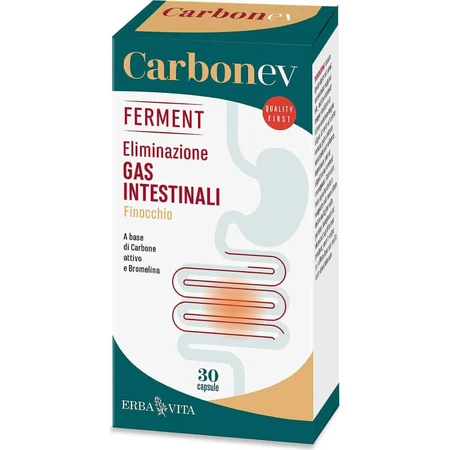 Carbon EV Ferment 30 capsules - dietary supplement for gut health