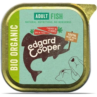 Edgard & Cooper Adult Biologische vis, wortelen en venkel – Natvoer voor honden en katten, 100 g