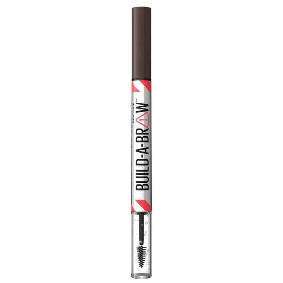 Maybelline Build a Brow - Lápiz de cejas - N.º 260 Marrón oscuro
