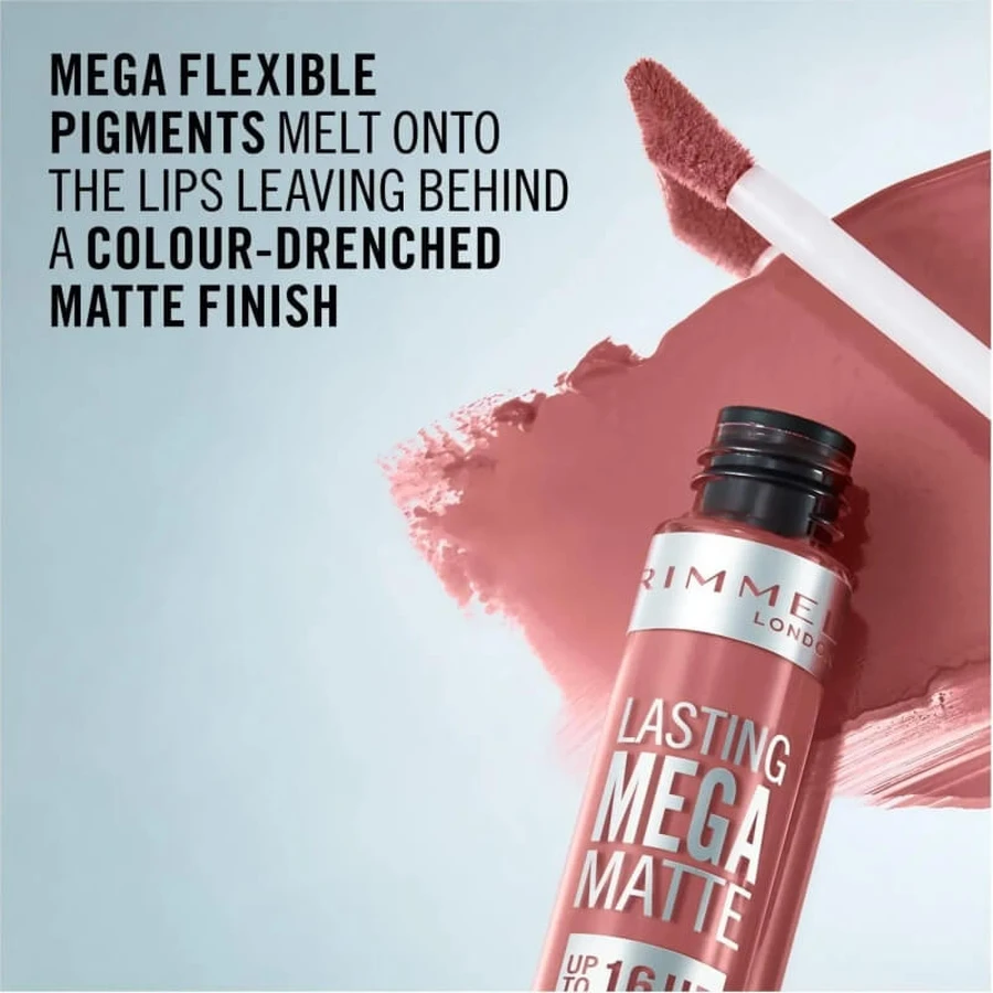 Rimmel Lasting Mega Matte – Flüssig-Lippenstift Nr. 110 Blush