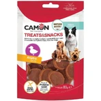 Camon Duck Treats & Snacks - Aanvullend voer voor volwassen honden, 80 g