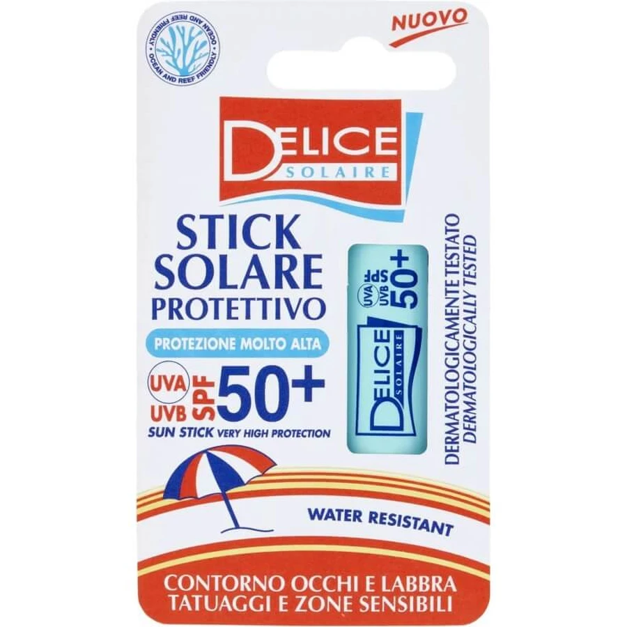 Delice solaire Stick de protecție solară SPF 50+, protecție foarte ridicată, 5,5 ml
