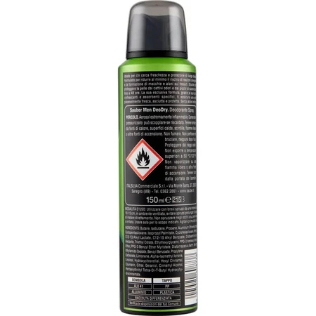 Sauber Deodry Fresh &amp; Dry 48h – Deodorant-Spray 150 ml
