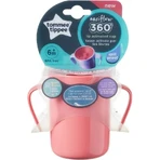Tommee Tippee Easiflow 360° - Cup with Handles, 6m+ - Pink