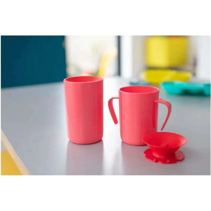 Tommee Tippee Easiflow 360° - Cup with Handles, 6m+ - Pink