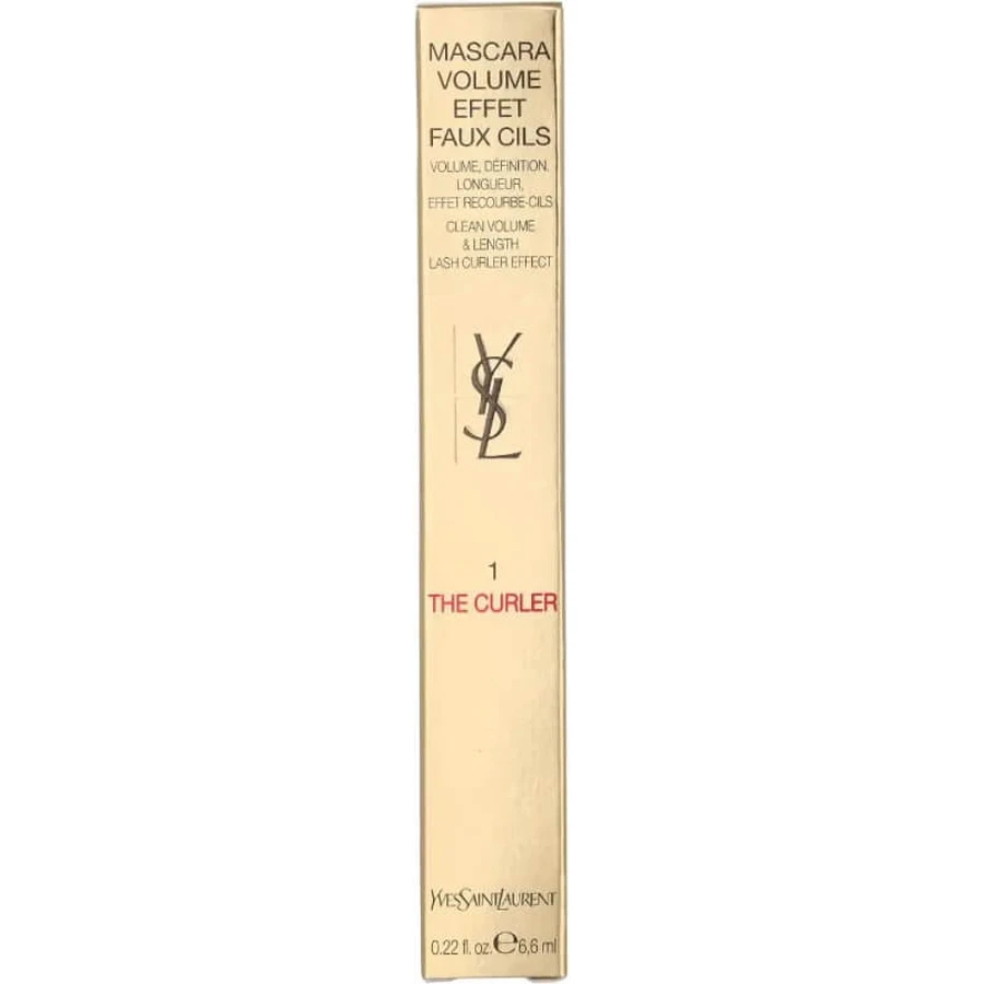 Yves Saint Laurent Volume Effet Faux Cils The Curler - Máscara de pestañas Rebellious Black