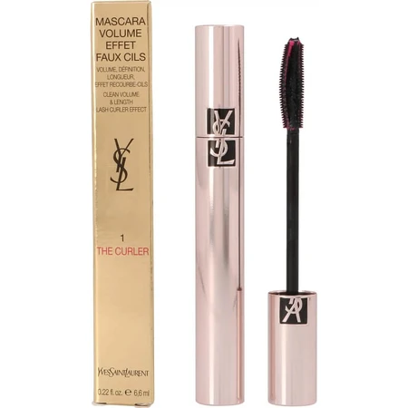 Yves Saint Laurent Volume Effet Faux Cils The Curler - Máscara de pestañas Rebellious Black