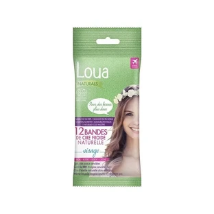 Loua Naturals Face - 12 ontharingsstrips voor het gezicht