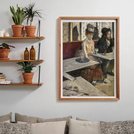 Colección del Museo Clementoni: «En un café», de Degas — Rompecabezas de 1.000 piezas para adultos, 70 x 50 cm