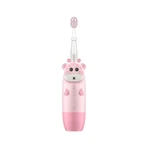 Innogio Gio giraffe rosa - spazzolino sonico per bambini con testina luminosa 7 colori