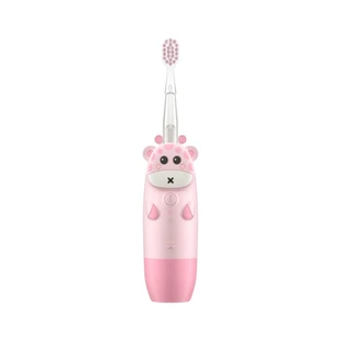 Innogio Gio giraffe rosa - spazzolino sonico per bambini con testina luminosa 7 colori