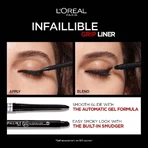 L'Oréal Paris Infaillible 36h Grip Liner – Automatischer Gel-Eyeliner Nr. 03 Taupe-Grau