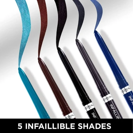 L'Oréal Paris Infaillible 36h Grip Liner – Automatischer Gel-Eyeliner Nr. 03 Taupe-Grau