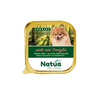 Natua The Nature Rabbit Pâté - Compleet voer voor volwassen honden, 100 g