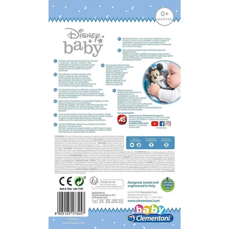 Clementoni Baby Mickey – Weiche Kuscheldecke
