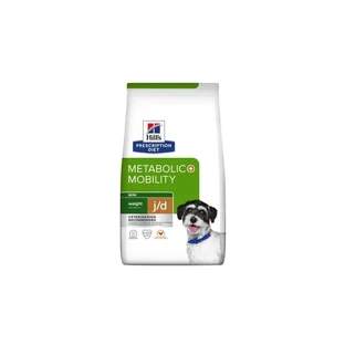 Hill's Prescription Diet Metabolic + Mobility Mini J/D - Pienso seco para perros, 3 kg