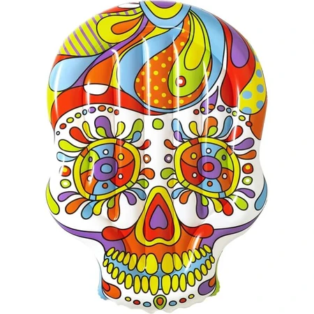 Bestway Fiesta Skull – Aufblasbare Insel in Totenkopfform