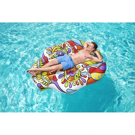Bestway Fiesta Skull – Aufblasbare Insel in Totenkopfform
