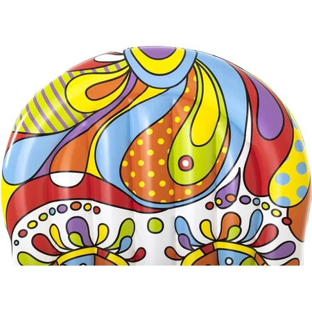Bestway Fiesta Skull – Aufblasbare Insel in Totenkopfform