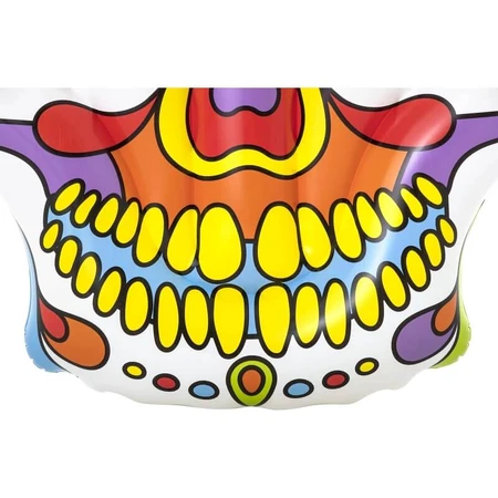 Bestway Fiesta Skull – Aufblasbare Insel in Totenkopfform
