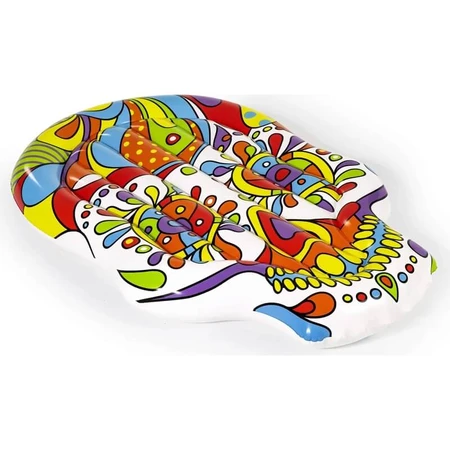 Bestway Fiesta Skull – Aufblasbare Insel in Totenkopfform