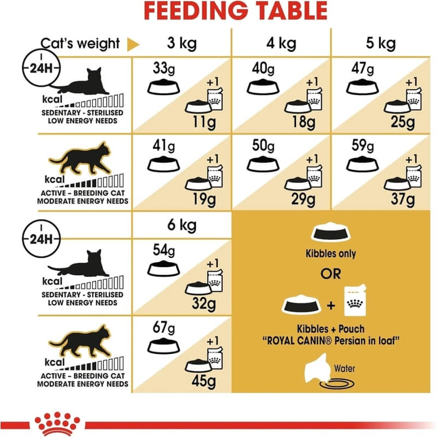 Royal Canin Persian Cat - Croquettes complètes pour chats persans, 10 kg