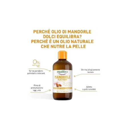 Equilibra Süßmandelöl für die Hautelastizität, 250 ml