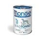 Pâté Monge Monoprotein au thon uniquement - Nourriture humide pour chien, 1 boîte (400 g)