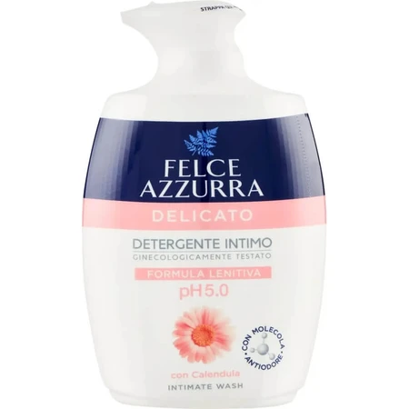 Blue Fern Delicato pH 5,0 - Intimereinigingsmiddel met een verzachtende formule, 250 ml