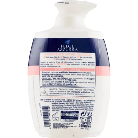 Blue Fern Delicato pH 5,0 - Intimereinigingsmiddel met een verzachtende formule, 250 ml