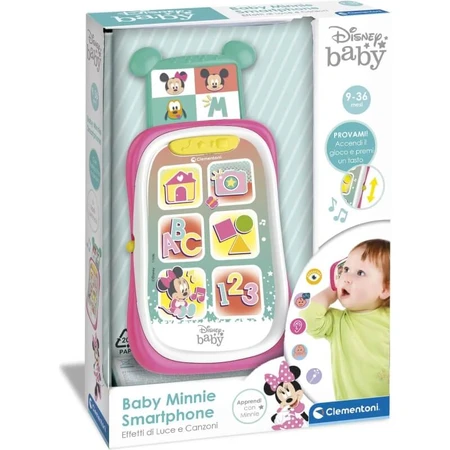 Clementoni Disney Baby - Baby Minnie's Smartphone