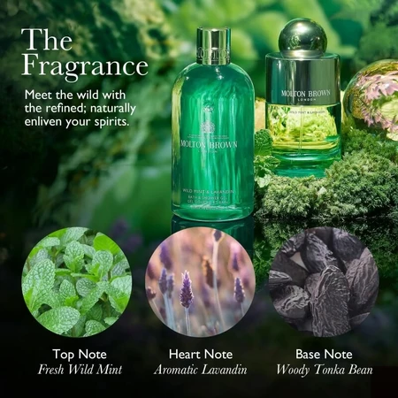 Molton Brown Menthe sauvage et lavandin - Gel douche 300 ml
