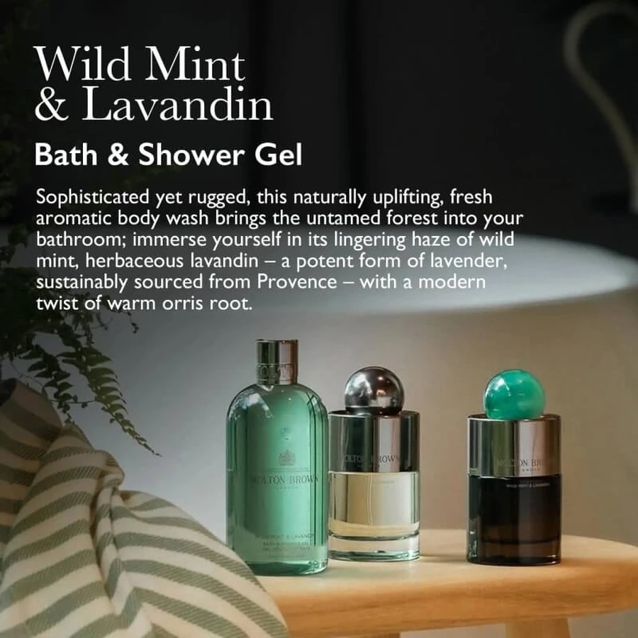 Molton Brown Menthe sauvage et lavandin - Gel douche 300 ml