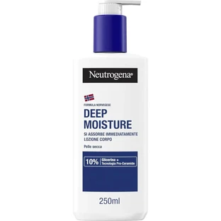 Neutrogena Deep Moisture - Fast-Absorbing Body Lotion, 200 ml