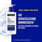 Neutrogena Deep Moisture - Fast-Absorbing Body Lotion, 200 ml