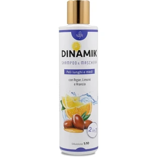 Aries biopetcosmetic Dynamik - Shampoo and Conditioner for Dogs and Cats with Long and Medium-Length Coats, 250 ml