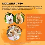 Camon Ohrlotion – Reinigung und Hygiene für Hunde und Katzen mit Propolis und Teebaumöl, 200 ml