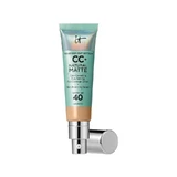 It Cosmetics CC+ Cream Natural Matte Foundation SPF 40 - Full-Coverage Foundation - Medium Tan
