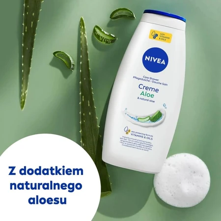 Cremas de aloe de Nivea - Gel de baño hidratante, 750 ml