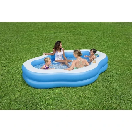 Bestway Inflatable Pool with Transparent Window, 270 x 198 x 51 cm