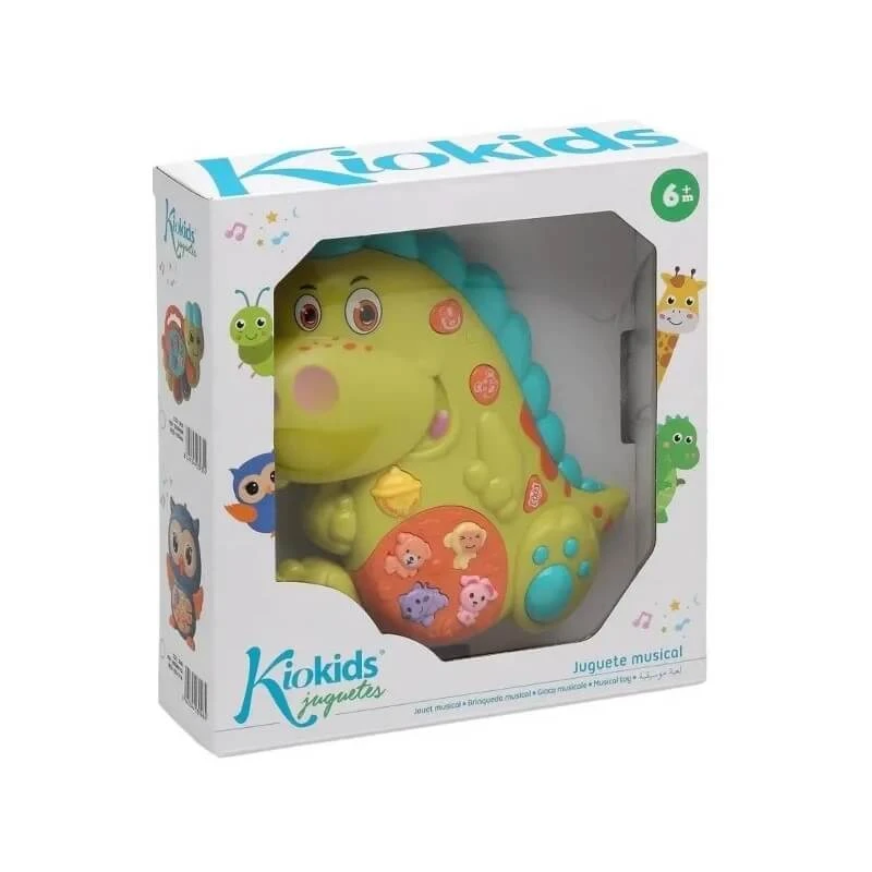 Kiokids Dinosaur - Musical Toy, 6 months and up